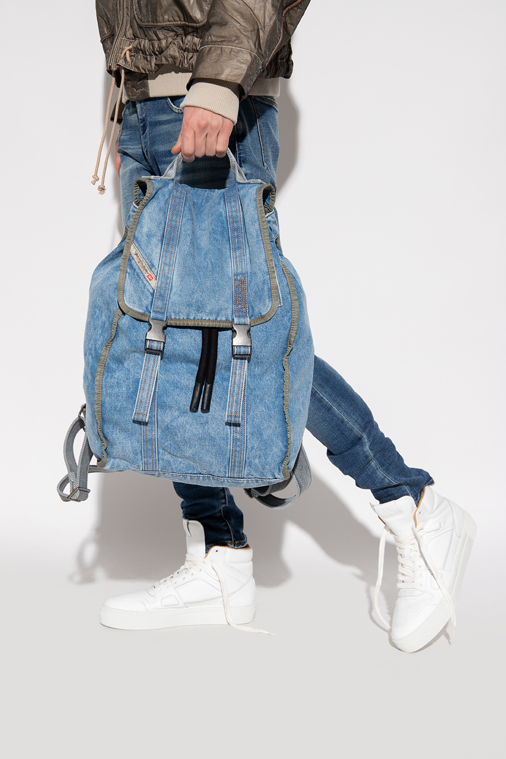 GenesinlifeShops Spain Light blue Jacob backpack Diesel